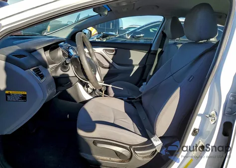 2016 Hyundai Elantra Se из США, поврежденный, VIN 5NPDH4AE1GH653672